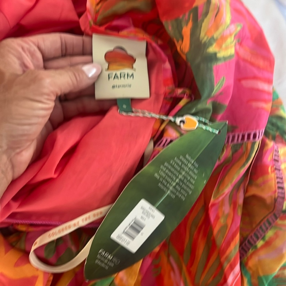 FARM RIO - NWT - Tropical Maxi Dress Size S - Picture 3 of 6